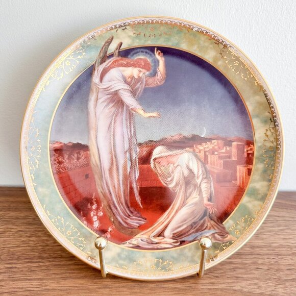 A Message of Joy Plate | Heaven Sent | Bradford 1999 - Picture 2 of 5